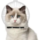 Bavokon Katzenmaulkorb | Transparenter, Verstellbarer Luftmaulkorb für Katzen mit 46 atmungsaktiven Löchern | Schutz- und Anti-Biss-Maulkörbe für die Pflege Haustiere, Katzen, Kätzchen