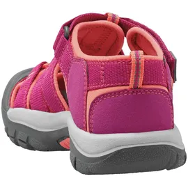 Keen Newport H2 Sandalen für Kinder, Very Berry/Fusion Coral, 27/28