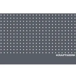 Kraftwerk Gelochte Rückwand für Werkstattwagen BT900 600mm