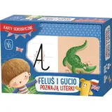 nasza księgarnia Feluś i Gucio poznają literki