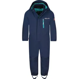 TROLLKIDS Kinder Bergen Overall (Größe 128, blau)