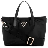 GUESS Damen Latona Tote Mini-Umhängetasche, Schwarz - Einheitsgröße