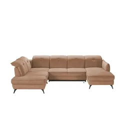 medium Wohnlandschaft inklusive diverser Funktionen Milan ¦ braun