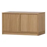 vtwonen Buffet Modulschrank Modulair 44x77 cm Natur Push-to-Open-System beige