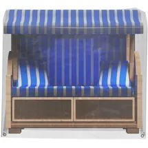 GRASEKAMP Strandkorb Schutzhülle 119 x 106 x 160 cm Transparent