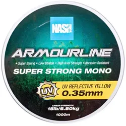 Nash Armourline Mono, UV gelb UV Yellow, UV Yellow, UV Yellow / Ø mm: 0,40 1000 m