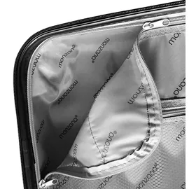 monzana Trolley 4-Rollen 75 cm / 98 l gemustert