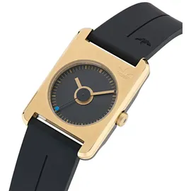 Adidas Unisex Uhr Retro Pop One Silikon schwarz AOST24080 - gold