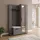 WFL GROUP Linaro Sitzbank 137x42x207 cm Grau