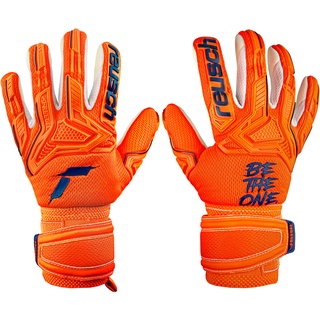 Reusch Attrakt Freegel Silver Junior Torwarthandschuhe Kinder Jugendliche Fußballhandschuhe geeignet für alle Wetterbedingungen und Spielfeldoberflächen