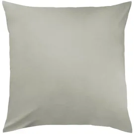 Traumschlaf Kissenbezug Basic Single Jersey 80 x 80 cm Grau