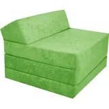 FORTISLINE - Klappmatratze 200x70x10cm - 3-teilige Faltmatratze - H2 Gästematratze - Camping Faltbare - Kamping Bett - Waschbar Bezug - Erwachsene Klappbar - Reisematratze - Schaumstoff Matratze