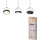 Osram Decor Puck 3-flg. 20 cm rund Schwarz