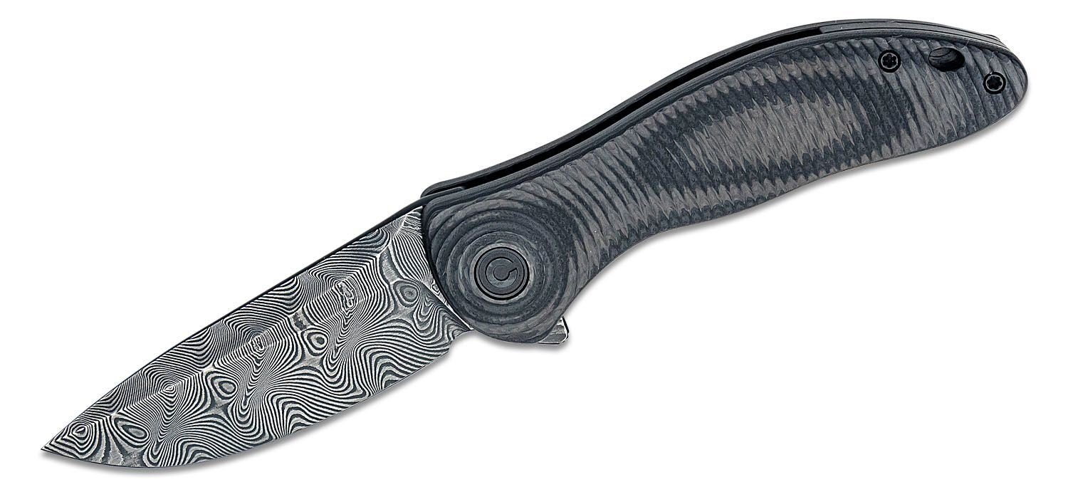 Preisvergleich Produktbild CIVIVI Synergy3 Black G10, CF/Damascus C20075D-DS1