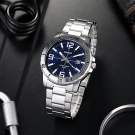 Casio Enticer MTP-VD01D Edelstahl 10,3 mm 2BV