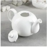 wilmax england Wilmax | OLIVIA Teekanne Porzellan-Teekanne | KleinTeekanne | Für Kaffee | Für Tee | Für das Café | Für die Mikrowelle | Für das Zuhause | Geschenkidee | Fassungsvermögen: 500 ml