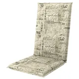 Gardissimo 8613 Hochlehner Gartenstuhl Auflagen 120x50x8cm natur