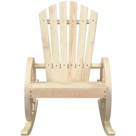 vidaXL Adirondack-Schaukelstuhl Massivholz Tanne