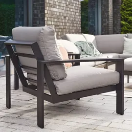 Home Deluxe RIO XXL Set 7-tlg. Grau/Schwarz