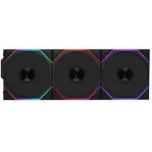 Lian Li UNI FAN TL Wireless 120 mm, schwarz, LED-Steuerung, 120mm, 3er-Pack (12TL1W3B)