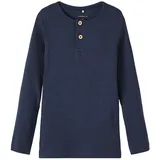 NAME IT Jungen Nmmkab Ls Top Noos, Dark Sapphire, 110