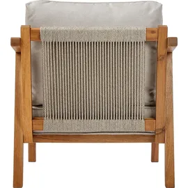 BUTLERS Rope Island Outdoor Sessel 80 x 70 x 69 cm braun