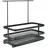 Metaltex Spülbecken-Organizer Tokyo 22 x 11 x 24 cm Schwarz