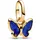 Pandora Blauer Schmetterling Silber 763825C01