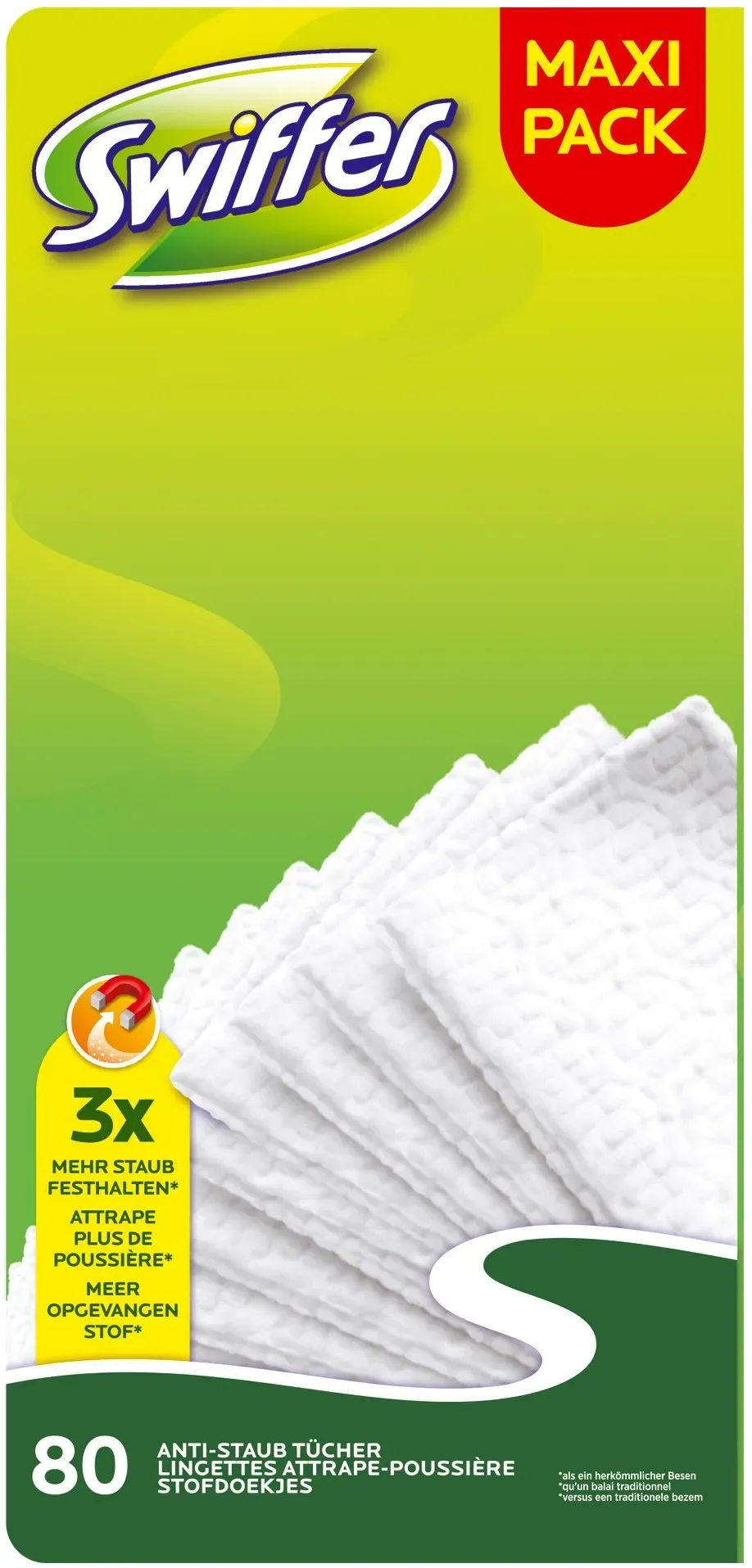 Procter & Gamble Swiffer Maxi Pack - Wischlappen - Packung mit