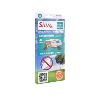 SILVA Schabenfalle Ekonomi 60217331 , 1 Packung = 3 Fallen inkl. Lockstoff