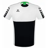 Erima Six Wings Trainingsshirt schwarz/weiß XL