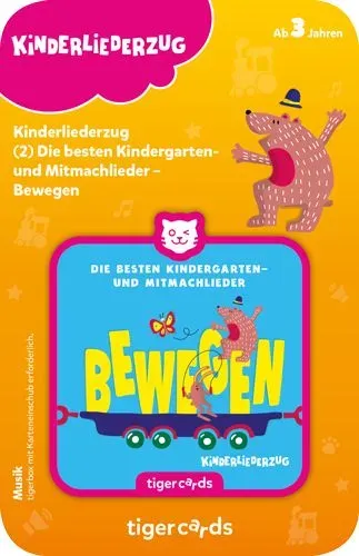 Kinderliederzug (2): Die besten Kindergarten- und Mitmachlieder - BEWEGEN