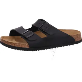 Birkenstock Arizona PROF Birko-Flor schmal Schwarz 47