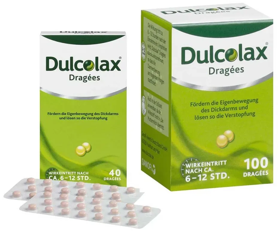 Dulcolax Dragees - Abführmittel bei Verstopfung mit Bisacodyl