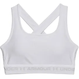 Under Armour Crossback Mid Bra White S