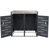 MCW, Gartenhaus + Gartenschrank, H40b