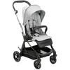 Kombi-Kinderwagen CHICCO Kinderwagen One4ever, silverleaf, Baby, silber (silberleaf), Kinderwagen, mit zwei Sitzen