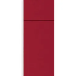Serviettentaschen Airlaid UNI 8 x 20 cm Bordeaux
