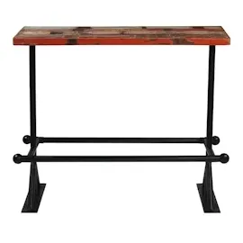 vidaXL Bar-Set 5-tlg. Altholz Massiv Mehrfarbig