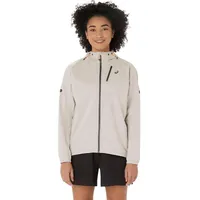 Asics Fujitrail Elite Waterproof Laufjacke Damen-beige, Größe L