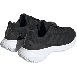 adidas Gamecourt 2.0 Core Black / Core Black / Silver Metallic 36 2/3