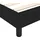 vidaXL Boxspringbett 100 x 200 cm Schwarz