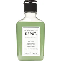 Depot 406 Transparent Shaving Gel brushless 100 ml