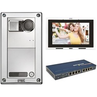 Bitronvideo Urmet SET 1060/601 IP-Video-Türsprechanlage WLAN, Bluetooth®, LAN Komplett-Set