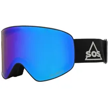 SOS Skibrille schwarz