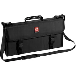 ZWILLING Messertasche mit Tragegurt 17 Fächer schwarz Kochtasche