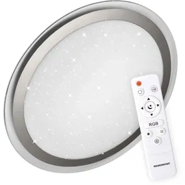 Maxkomfort GmbH LED Deckenleuchte GALA-Ci RGB Farbwechsel max. 96W Deckenlampe Modern und schlicht – Weiß