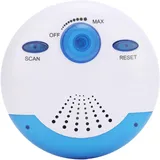 Duschlautsprecher, Duschradio 360° HD-Surround-Sound, UKW-Radio, IPX7 Wasserdichter Tragbarer Bluetooth-Lautsprecher mit Tragegriff Oben für Reisen/Outdoor/Geschenke