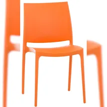 deluke Stuhl VAYA Kunststoff orange