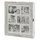 Schlüsselkasten 35 x 0 x 0 cm Braun/Weiß-Beige